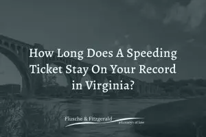 how long does speeding ticket stay on record